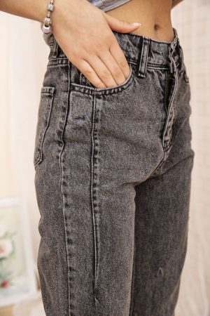 Джинсы женские 164R408 цвет Серый 4