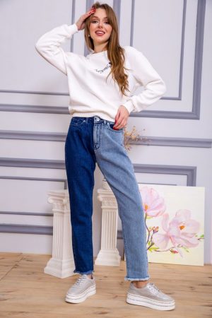 Джинсы женские 164R448 цвет Сине-голубой 2