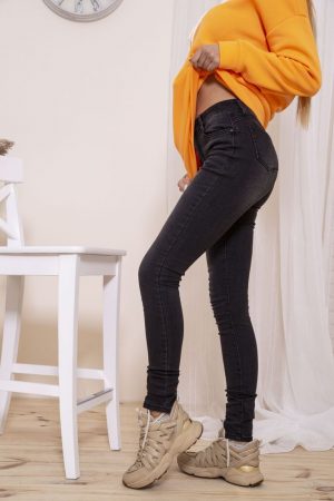 Джинсы женские 164R5415 цвет Темно-серый 2