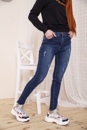 Джинсы женские 164R9012 цвет Синий 2