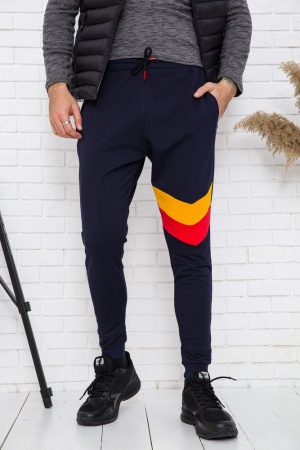 Джоггеры мужские 154R200-01 цвет Синий