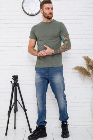 Футболка мужская 119R300 цвет Темно-оливковый 1