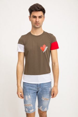 Футболка мужская 119R794 цвет Хаки