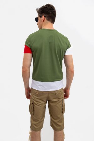 Футболка мужская 119R794 цвет Зеленый 3