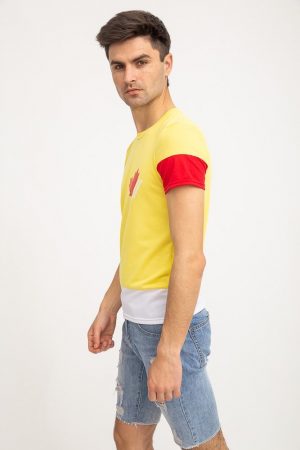 Футболка мужская 119R794 цвет Желтый 2