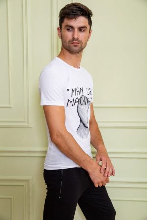 Футболка мужская  167R131 цвет Белый 2