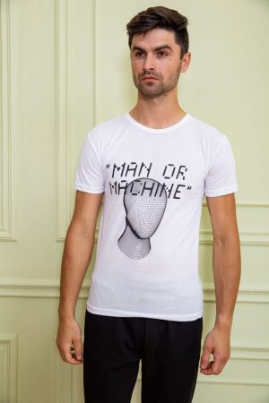 Футболка мужская  167R131 цвет Белый