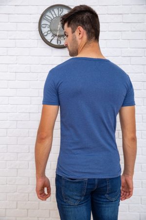 Футболка мужская  167R131 цвет Джинс 3