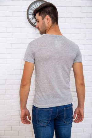 Футболка мужская  167R131 цвет Светло-серый 3