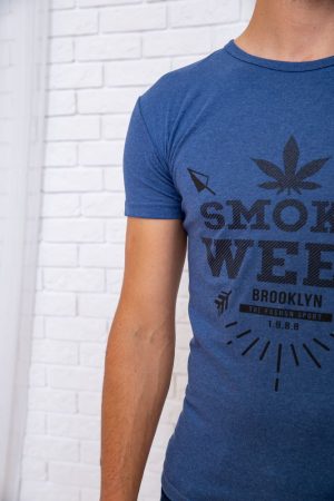 Футболка мужская  167R151 цвет Синий 4