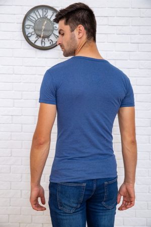 Футболка мужская  167R152 цвет Джинс 3