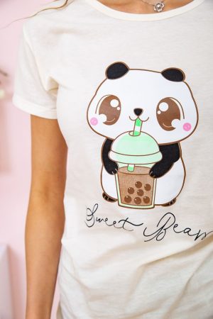 Футболка женская 119R155 цвет Кремовый 4