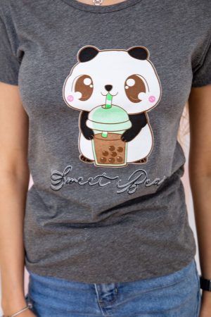 Футболка женская 119R155 цвет Темно-серый 4