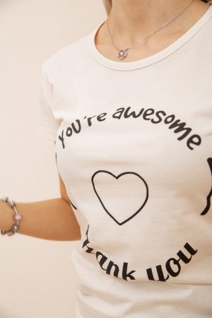 Футболка женская 119R190 цвет Светло-бежевый 4