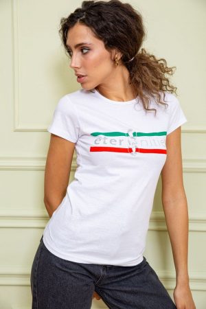 Футболка женская 131R245 цвет Белый 1