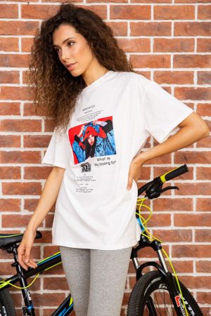 Футболка женская 180R602 цвет Белый