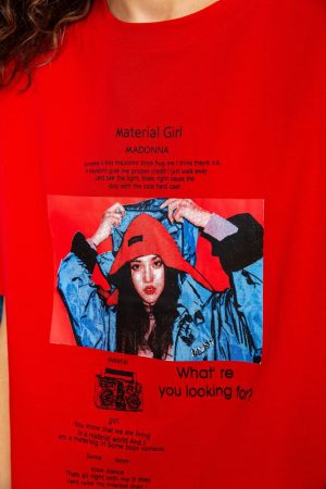 Футболка женская 180R602 цвет Красный 4