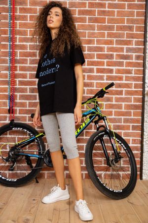 Футболка женская 180R607 цвет Черный