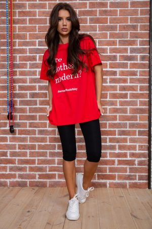 Футболка женская 180R607 цвет Красный