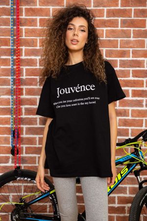 Футболка женская 180R608 цвет Черный