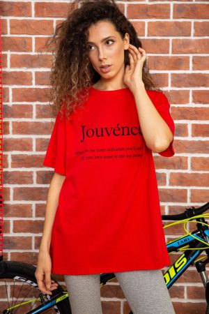 Футболка женская 180R608 цвет Красный