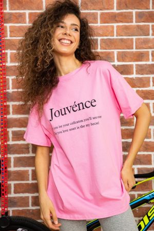 Футболка женская 180R608 цвет Розовый