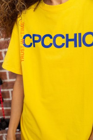 Футболка женская 180R612 цвет Желтый 4
