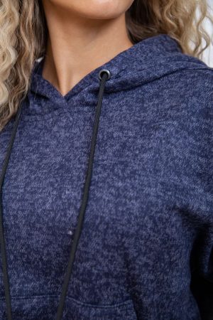 Худи женский 119R1680 цвет Темно-синий 4