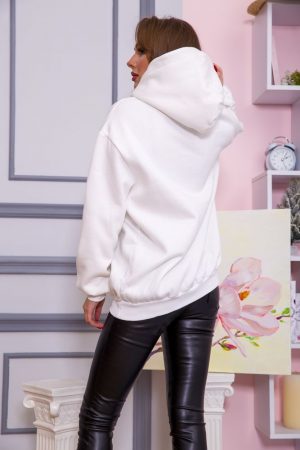 Худи женский 182R791 цвет Белый 2