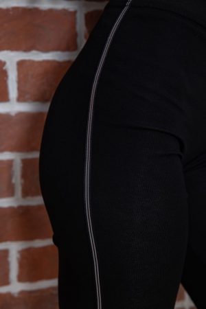 Капри  женские 180R022-1 цвет Черный 5