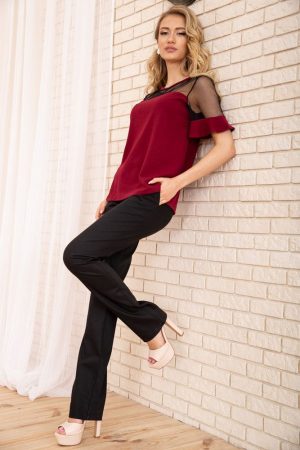 Кофта жен.172R011 цвет Бордо 1