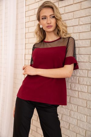 Кофта жен.172R011 цвет Бордо