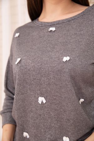 Кофта жен.172R41-1 цвет Серый 4