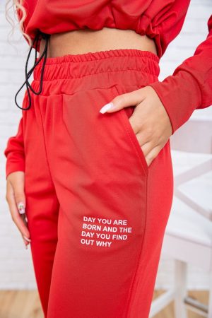 Костюм женский 119R347 цвет Красный 5