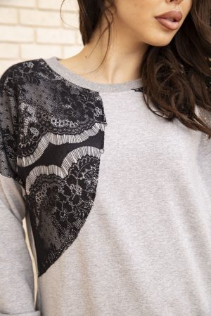 Костюм женский 167R001S цвет Серо-черный 5