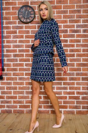 Костюм женский 167R060-2 цвет Синий 2