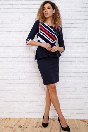 Костюм женский 167R066 цвет Синий 2