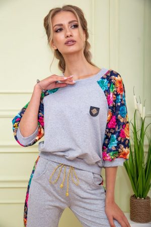 Костюм женский 167R11-2 цвет Серый 3