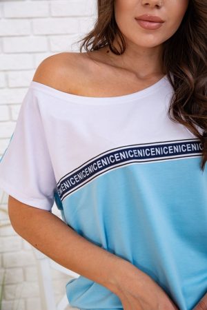 Костюм женский 167R13-4 цвет Сине-голубой 5