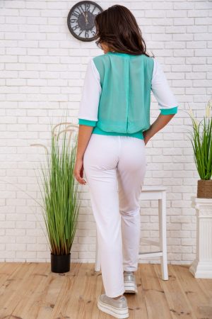 Костюм женский 167R130 цвет Мятно-белый 2