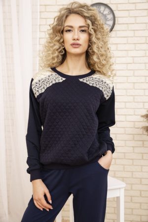 Костюм женский 167R2-2 цвет Темно-синий 3