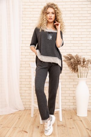 Костюм женский 167R32-2 цвет Серый 1