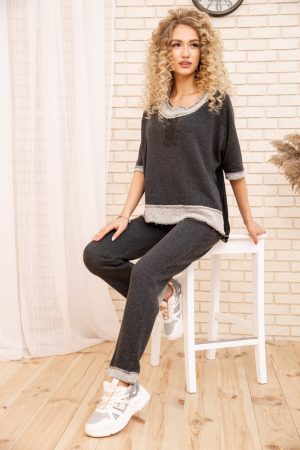 Костюм женский 167R32-2 цвет Серый