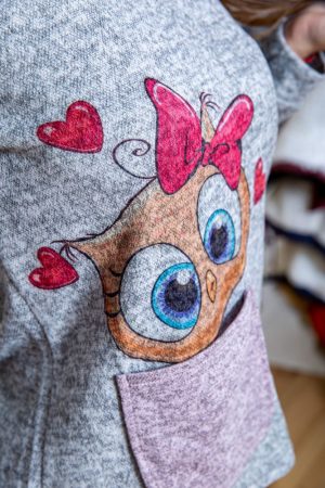 Костюм женский 172R1211 цвет серо-пудровый 9