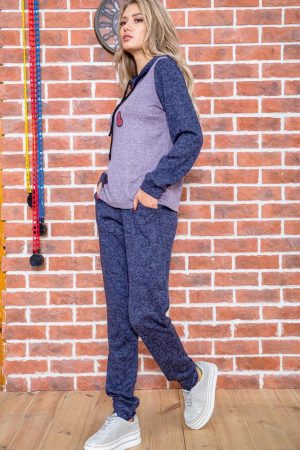 Костюм женский 172R1258 цвет Сине-сиреневый 4