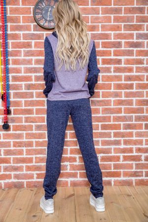 Костюм женский 172R1258 цвет Сине-сиреневый 5