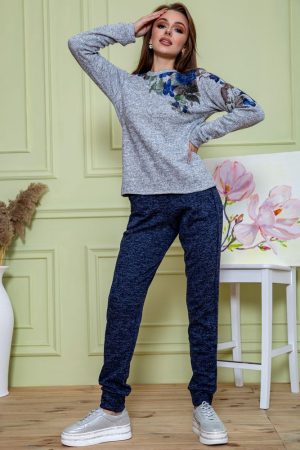 Костюм женский 172R1301 цвет Темно-синий 2