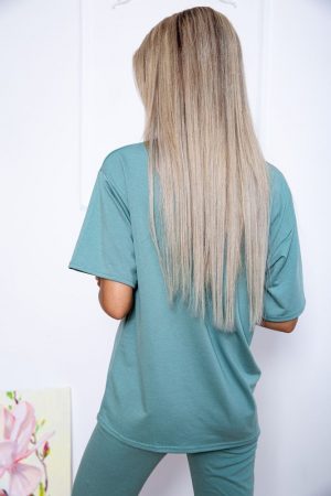 Костюм женский 175R003 цвет Оливковый 5