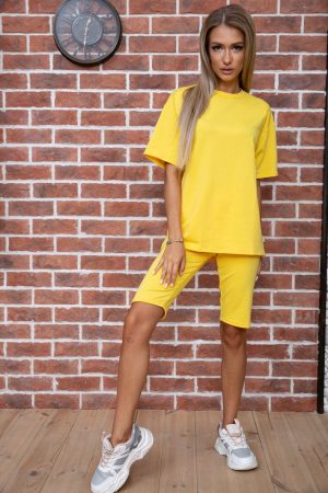 Костюм женский 175R003 цвет Желтый