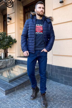 Куртка мужская 123R5525 цвет Синий 1